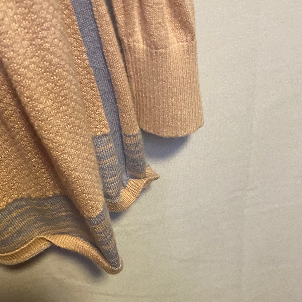 CAbi Women's Pink and Blue Button-Up Cardigan - Picture 7 of 7